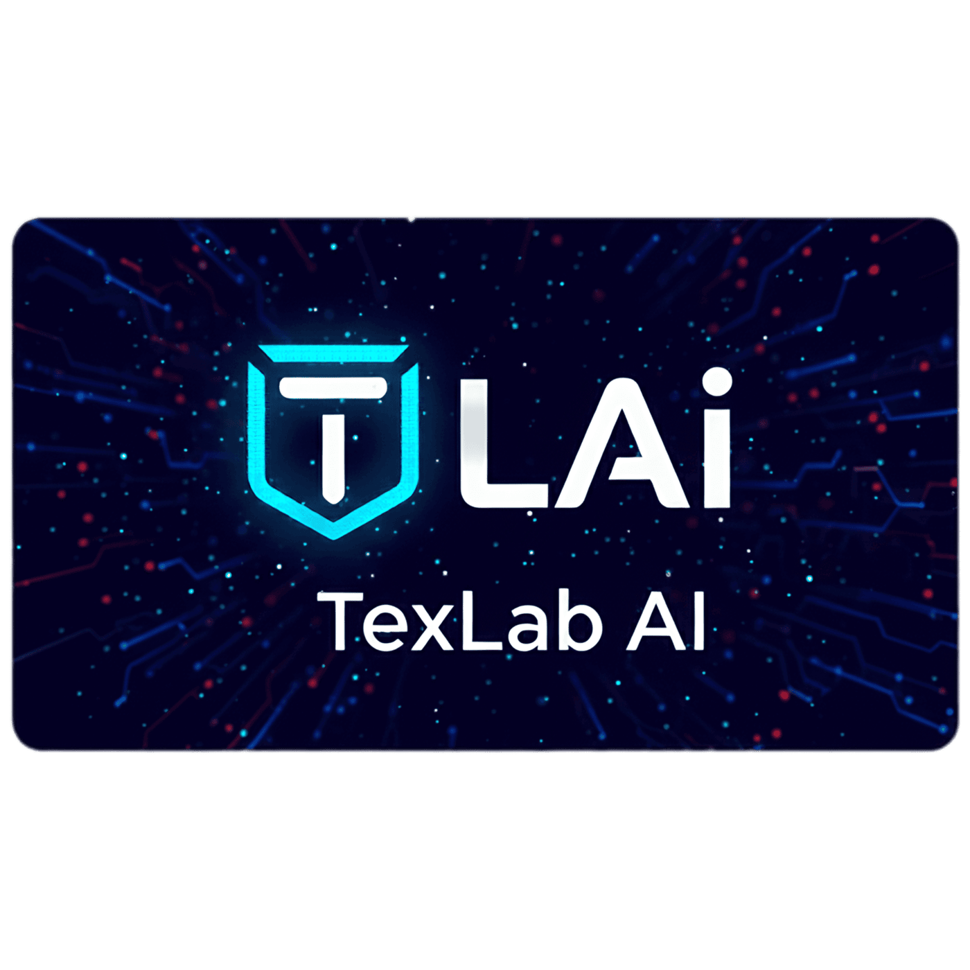 TexLab AI Logo - AI Content Generation Symbol
